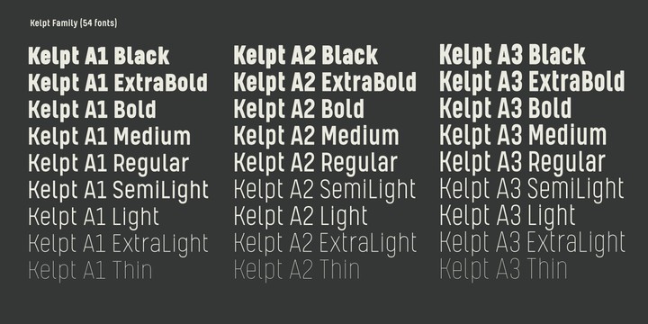 Пример шрифта Kelpt A2 #15